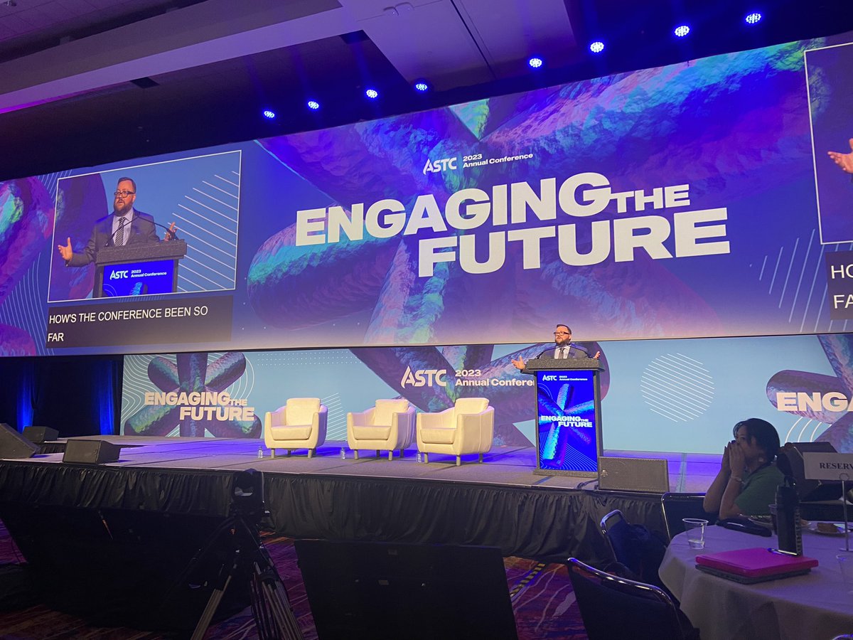 ScienceCenters's tweet photo. The second plenary session begins with ASTC President and CEO Christofer Nelson #ASTC2023 https://t.co/7cigO3IrMa