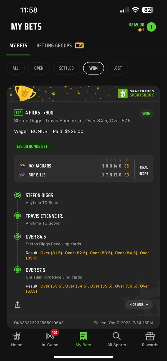 KurtRiley2's tweet photo. Easy money from London. @KySportsRadio @DrewFranklinKSR  @DKSportsbook https://t.co/7CEGvNOrOn
