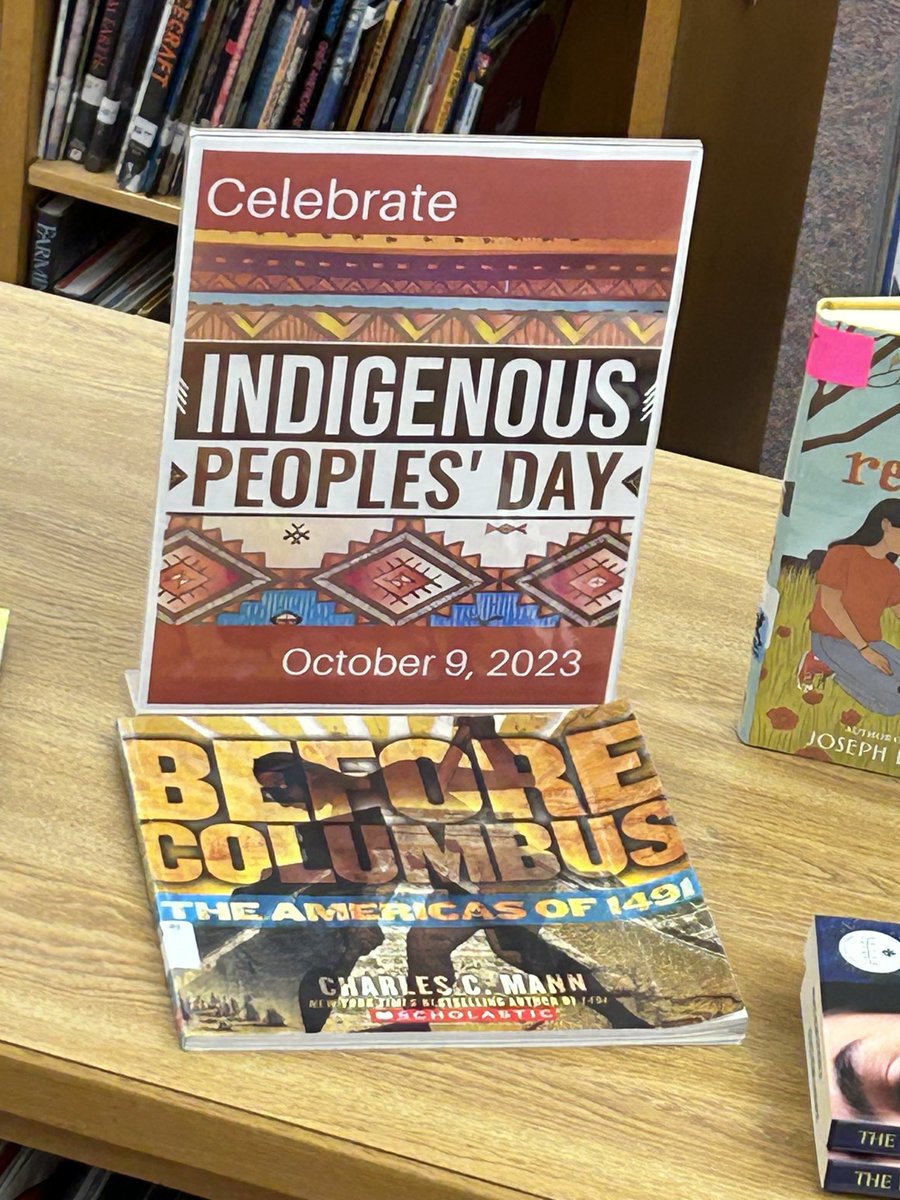Raider_Library's tweet image. Celebrate Indigenous Peoples Day ⁦@schroederms_gf⁩