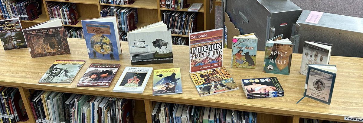 Raider_Library's tweet image. Celebrate Indigenous Peoples Day ⁦@schroederms_gf⁩