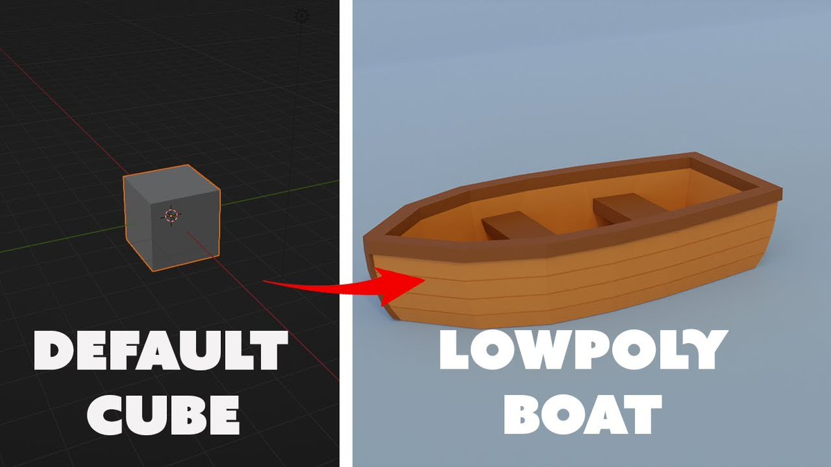 contentguild's tweet image. Create a low poly boat in #Blender - #blenderbeginners bit.ly/3LIxFvM