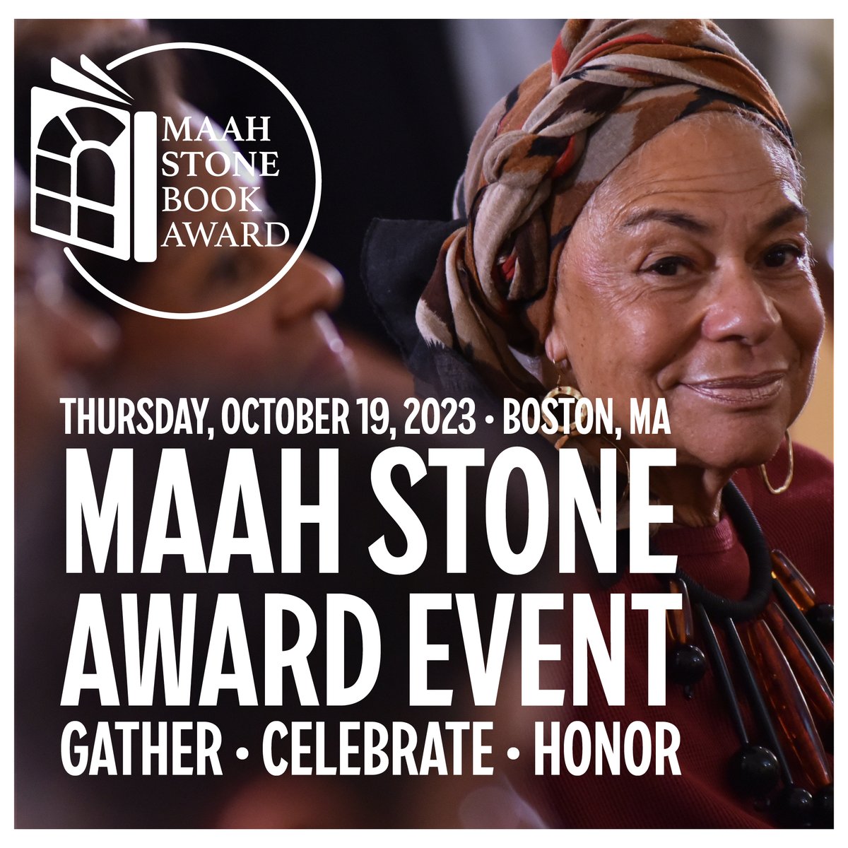 HONOR the scholars at the 2023 MAAH Stone Book Award Event on October 19th! Register today! In-person reception at the African Meeting House @ 5:30pm. Awards presentation (also live-streamed) at 6:30pm (ET). bit.ly/maahstone23 <a href="/maahmuseum/">Museum of African American History</a> #MAAHStone2023