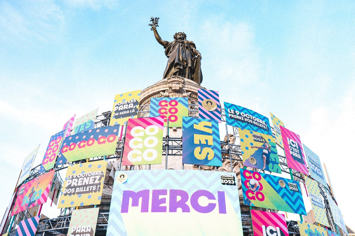 Cette seconde édition s’achève place de la République 📴
Un immense merci à toutes les personnes présentes pour la #JournéeParalympique