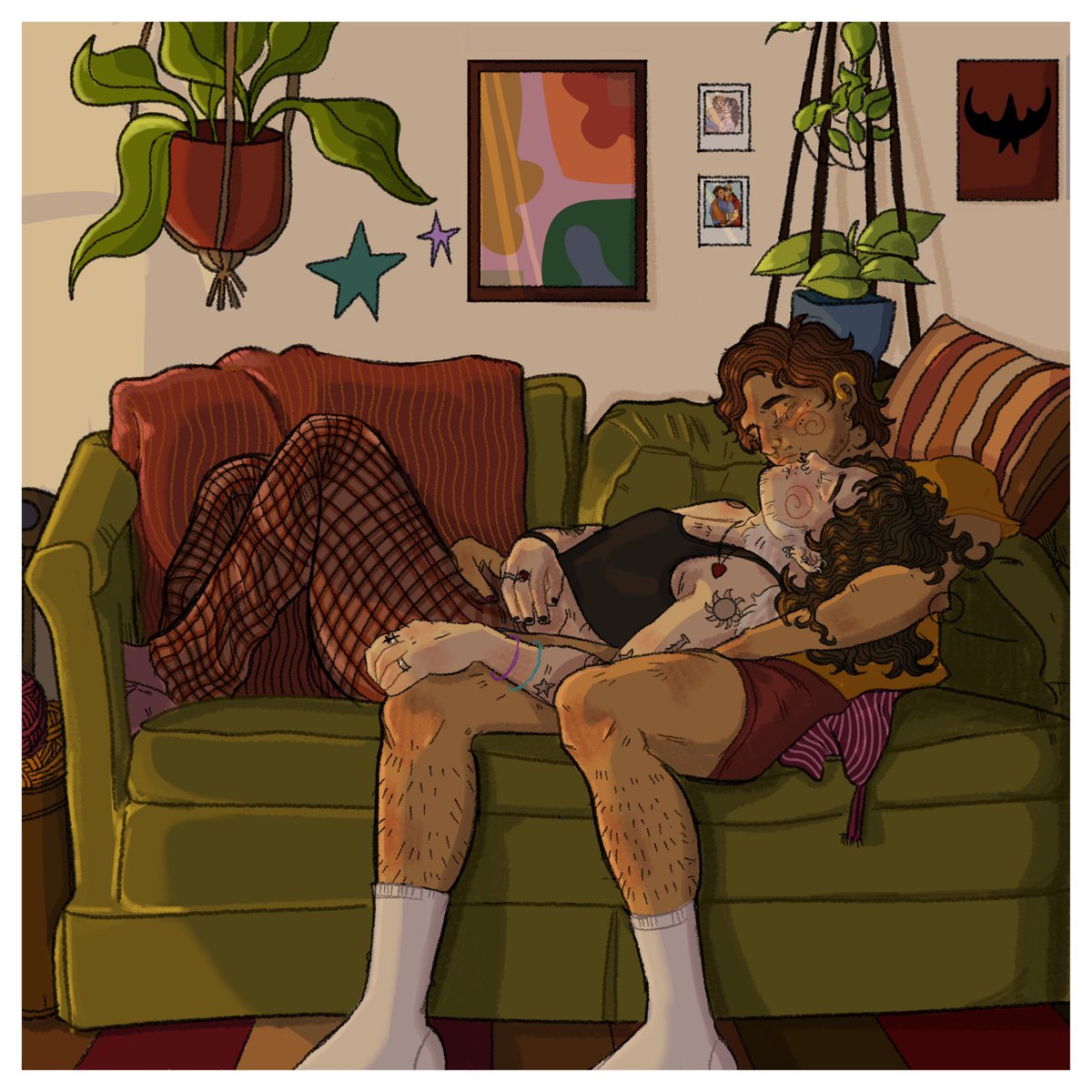 Hello Twitter it’s me have some domestic steddie #steddie