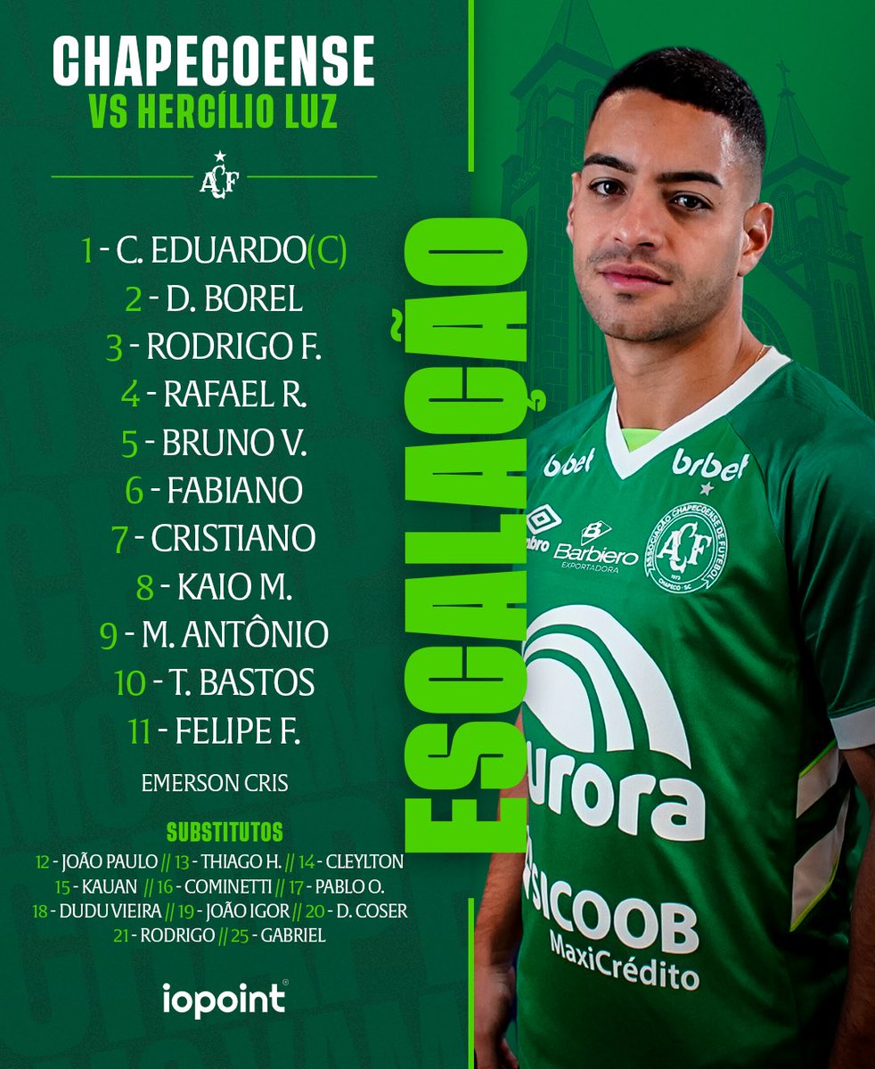 Serviço de jogo Chapecoense x Hercílio Luz