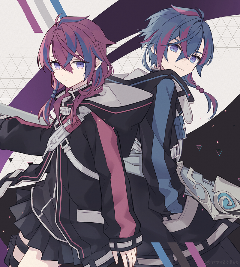 troz88860's tweet photo. イクスとヨルダ https://t.co/go45dgPuPM
