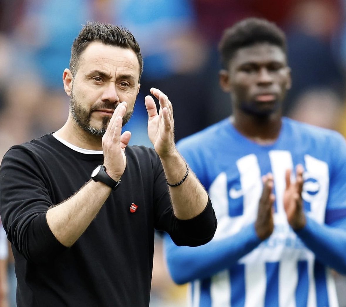 FabrizioRomano's tweet image. 🌟 De Zerbi: “I have to congratulate my club, Brighton have found another two great players”.

“Trust me, Adingra and Baleba are very good talents. Igor is great too”, he added.