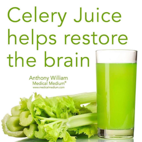 144Health's tweet image. #Celery Juice helps restore the brain