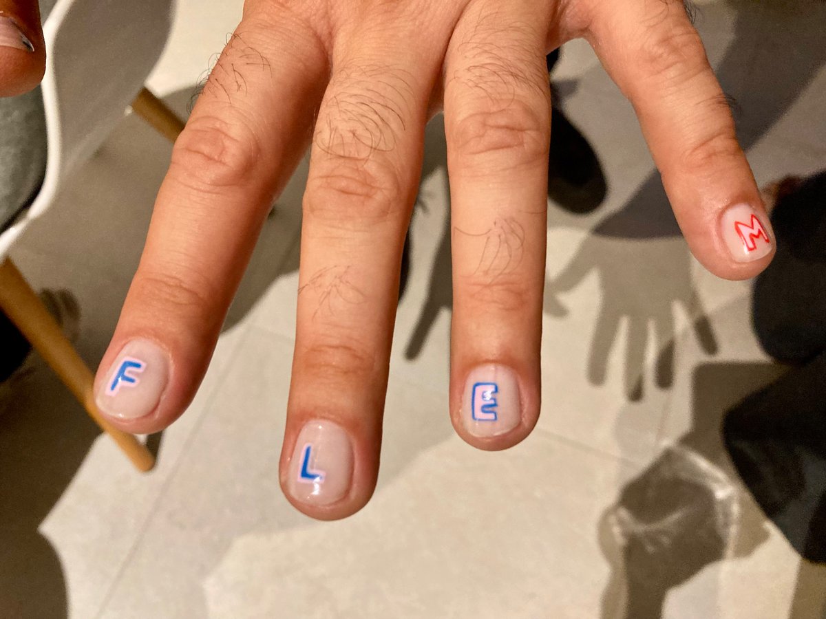 evefairbanks's tweet photo. #FLEM23 in Mallorca is the most fun literary fest I’ve ever been to. Talks by Andre Aciman, @emiliepine, @jebarcelo … but also art shows, great concerts, nail artistry, a tattoo room, fab coffee/food—&amp; a play room full of inflatable beach toys!! Writers, beg to go this. https://t.co/6omFaUdqjs