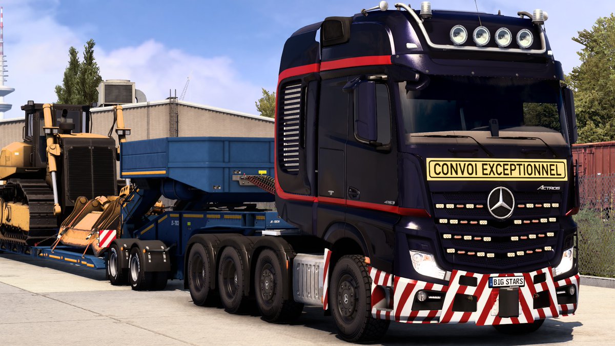 AlexejBonet's tweet image. Let´s go with the Big Star #MercedesBenz #Actros