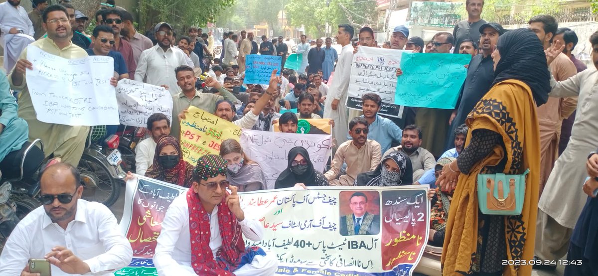 Do justice with Waiting for Candidates. 
<a href="/AkbarLaghari5/">Akbar Laghari, Secretary Education GoS</a>
<a href="/arbabarijo/">Arbab Arijo</a>
<a href="/BBhuttoZardari/">Bilawal Bhutto Zardari</a>
<a href="/MaqboolBaqar/">Justice (r) Maqbool Baqar</a>
<a href="/FaryalTalpurPk/">Faryal Talpur</a>
<a href="/AAliZardari/">AsifAliZardari</a>
<a href="/MuradAliShahPPP/">Murad Ali Shah</a>
<a href="/sardarshah1/">Sardar Shah</a>
<a href="/cmhousesindh/">CM House Sindh</a>
<a href="/MediaCellPPP/">PPP</a>
<a href="/PPP_Org/">Pakistan Peoples Party - PPP</a>
<a href="/KamranTessoriPk/">Kamran Tessori</a> <a href="/MinisterEduGoS/">Minister Education & Literacy Government of Sindh</a> <a href="/SELD_Sindh/">Reform Support Unit, SELD Sindh</a>
#UnfreezePSTJESTP
#UnfreezePSTJESTProcess