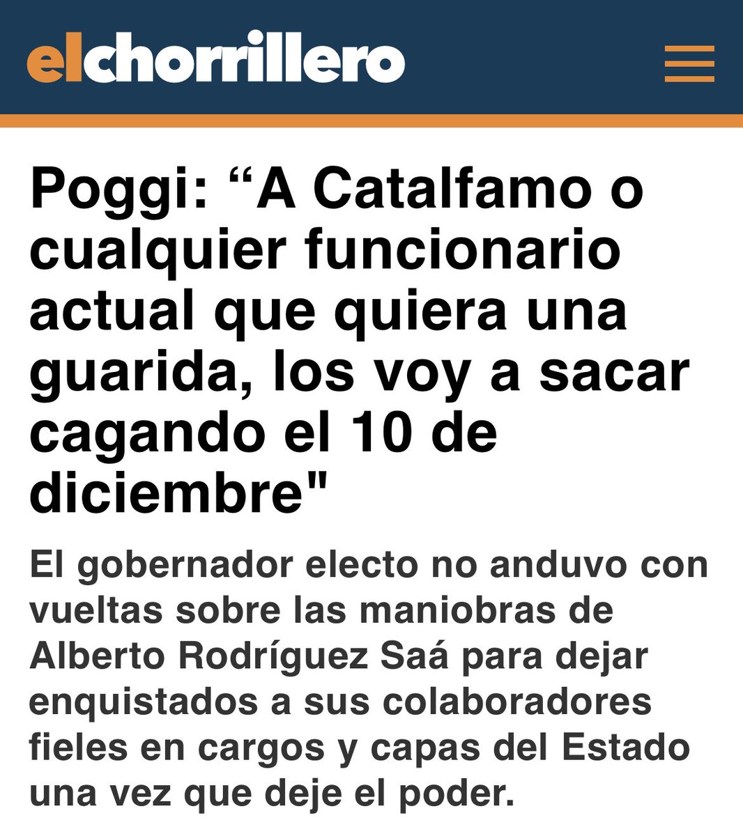 Algunas reflexiones preocupantes 🧵:

1. Ante estas declaraciones no puedo más que reafirmar que el futuro gobernador de San Luis es un violento y misogino. No tolera que las mujeres y los jóvenes vengamos a proponer una política constructiva y completamente distinta.