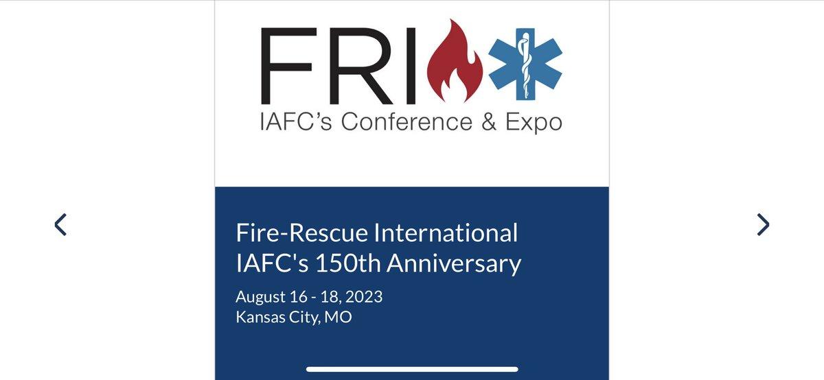 CarlDavisMD2's tweet image. International Association of Fire Chiefs Conference and Expo - 150th Anniversary this August 13-18, 2023 in KansasCity DYK @IAFC was organized in NYC &amp;amp; the HomeRenovation HomeInteriors HomeImprovement #Barbie #interiordesign #landscapearechitecture  
Original: mcfrsPIO