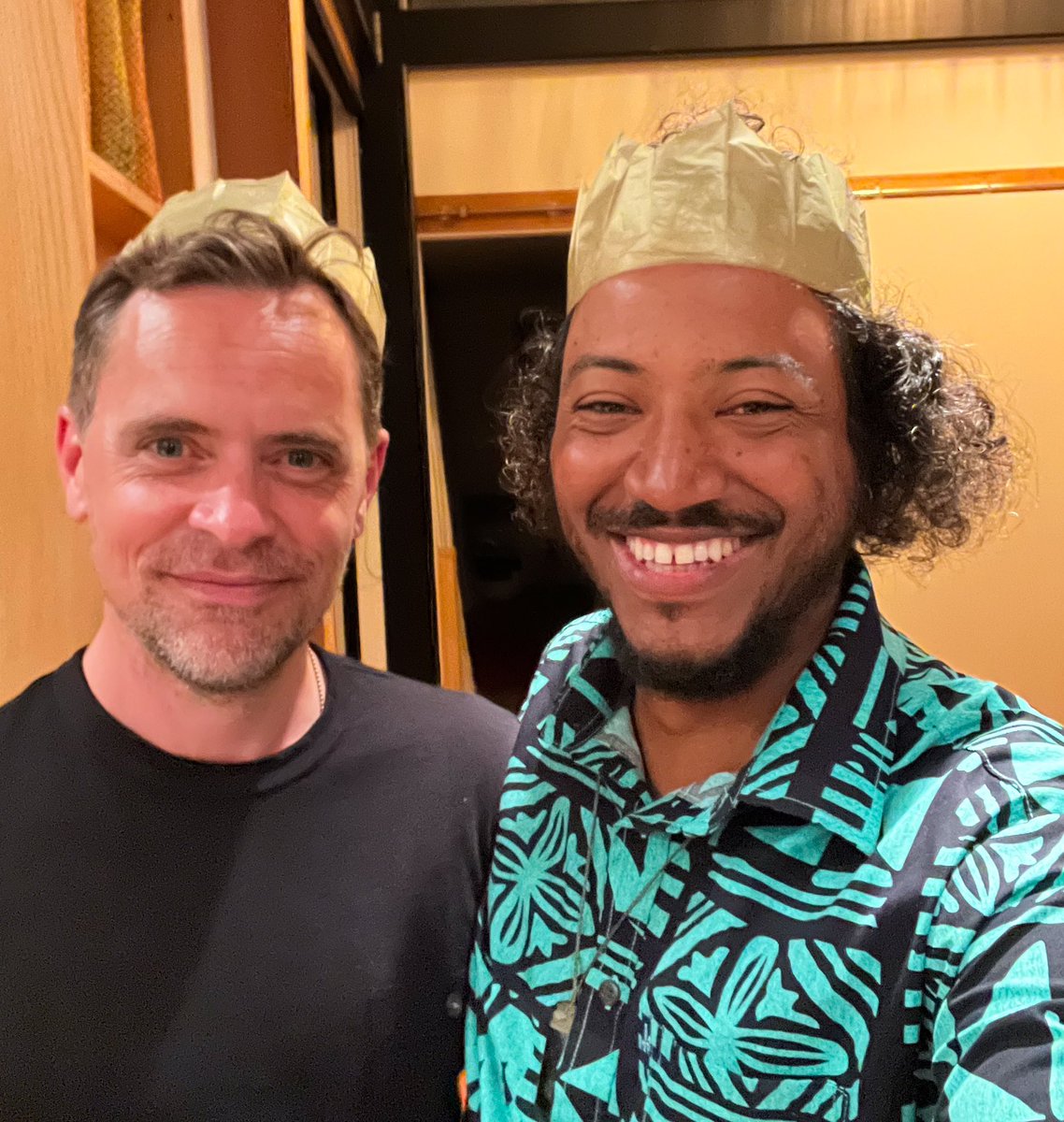 sambaschutte's tweet photo. Happy birthday to the true captain of our ship🥳 The generous, gifted, gorgeous general of chaos himself @david_jenkins__ 🫡 Love you bro❤️ https://t.co/vtreY82eNq