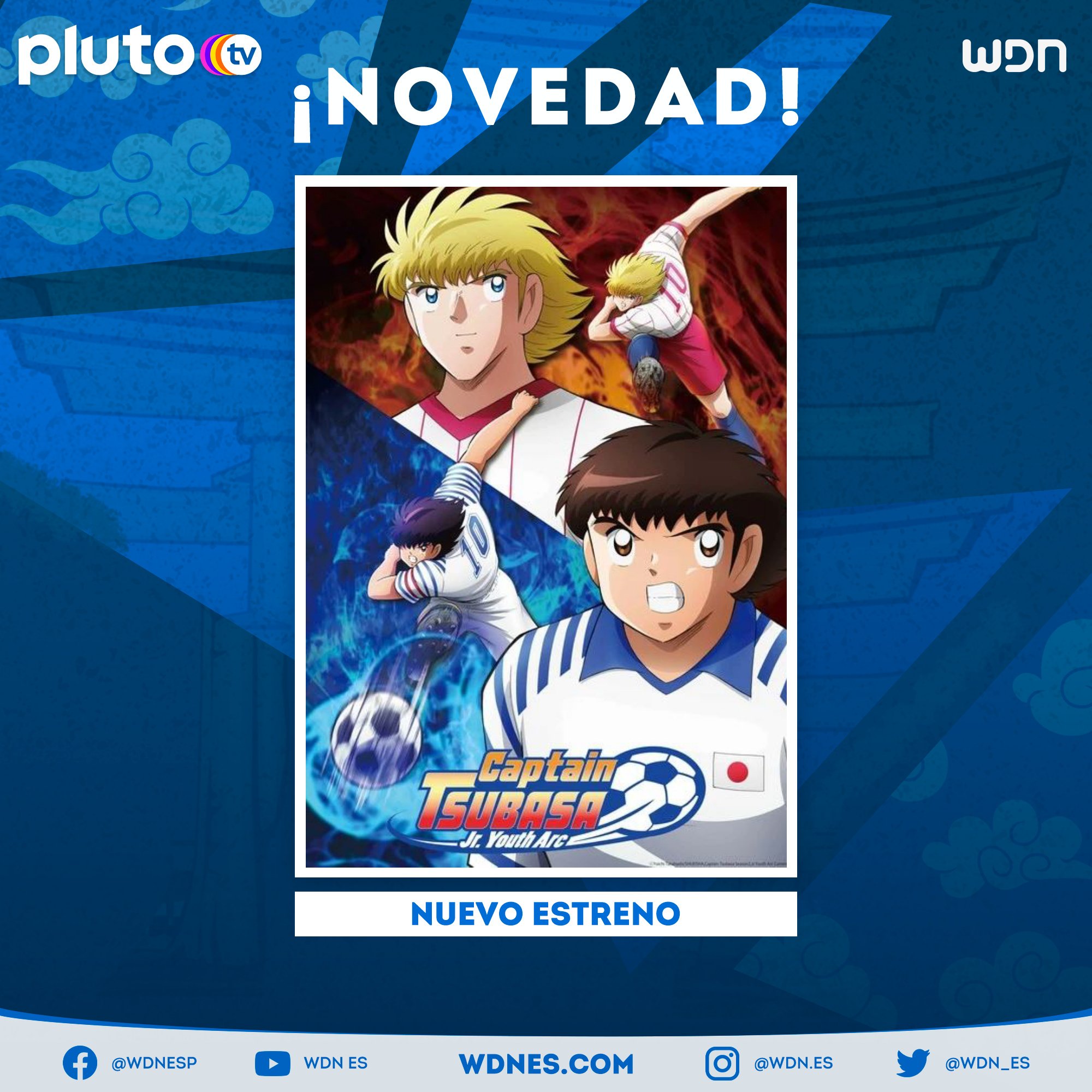 Captain Tsubasa: 2ª temporada estreia na Pluto TV