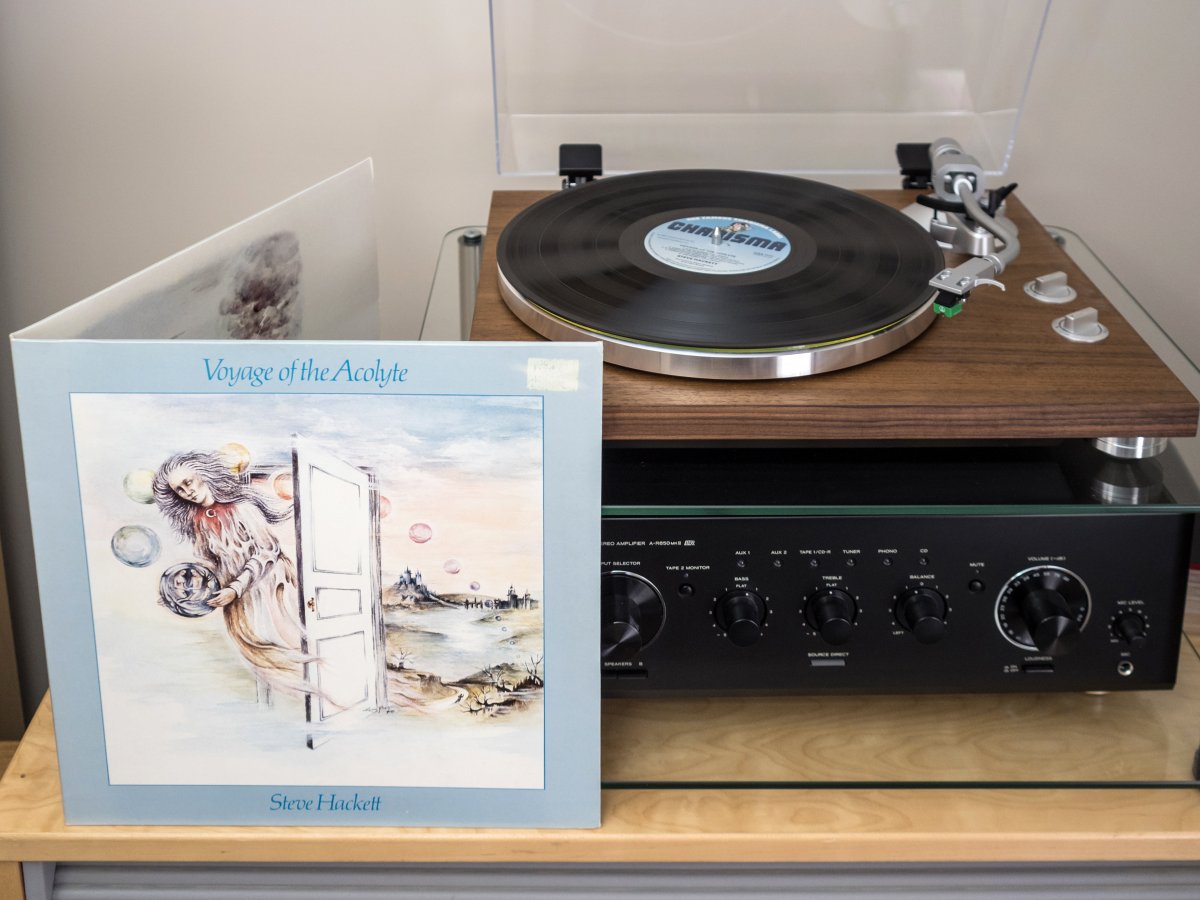 TELLitphoto's tweet photo. Steve's first solo album released 48 years ago this month, delighted he continues to release new material and perform live 🙏 @HackettOfficial #stevehackett #voyageoftheacolyte #charismarecords #vinylrecords https://t.co/7FzrnyK4QU