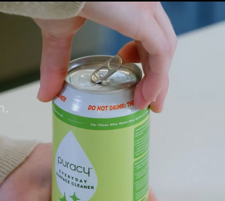 jtrebach's tweet image. it is incredibly stupid to put cleaning supplies in a soda pop can 

sincerely,

a medical toxicologist