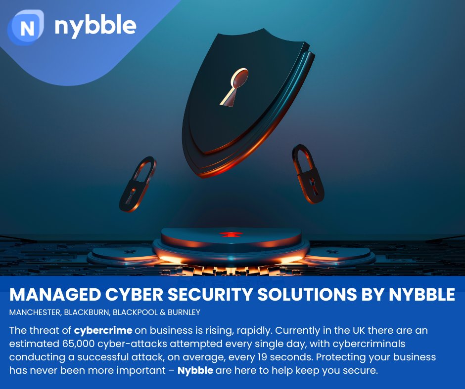 NybbleLtd's tweet photo. Managed Cyber Security Solutions Manchester, Blackburn, Blackpool & Burnley by Nybble
https://t.co/eoKypbBvX6
#cybersecurity #manageditservices #itservices #manchester #blackburn #preston #burnley #blackpool #techsupport #technology #tech #computersupport #itsupport https://t.co/s7DFT1z1lv