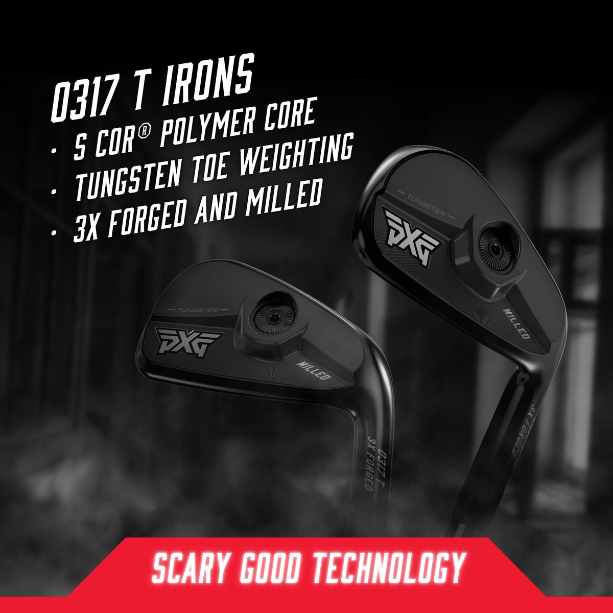 pxg's tweet image. Don&apos;t settle for &quot;good&quot; golf tech – get SCARY GOOD golf technology with the #PXG 0317 T Players Irons: pxg.golf/3LSilgd

#GolfTechnology #Innovation #GolfClubs