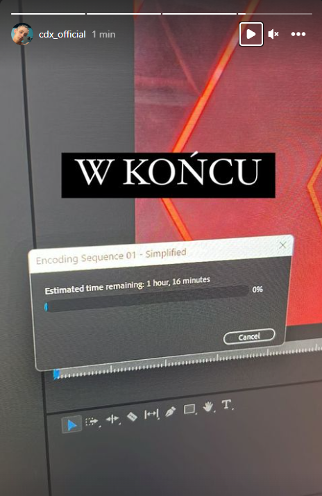 inexiulekk's tweet photo. Oficjalne story montażysty konopa, trwa aktualnie render filmu.
Około. 20-21 pojawi się materiał #PandoraGate #stuu #konopskyy #wardega https://t.co/gLPa5UGioC
