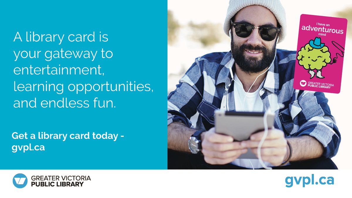 gvpl's tweet image. 💛 This Canadian Library Month, let’s unite in our love for libraries.
 
Spread the library magic by bringing a friend to the Greater Victoria Public Library. Get them started on a journey that will ignite their imagination and fuel their soul.

#LibraryCardSignUp