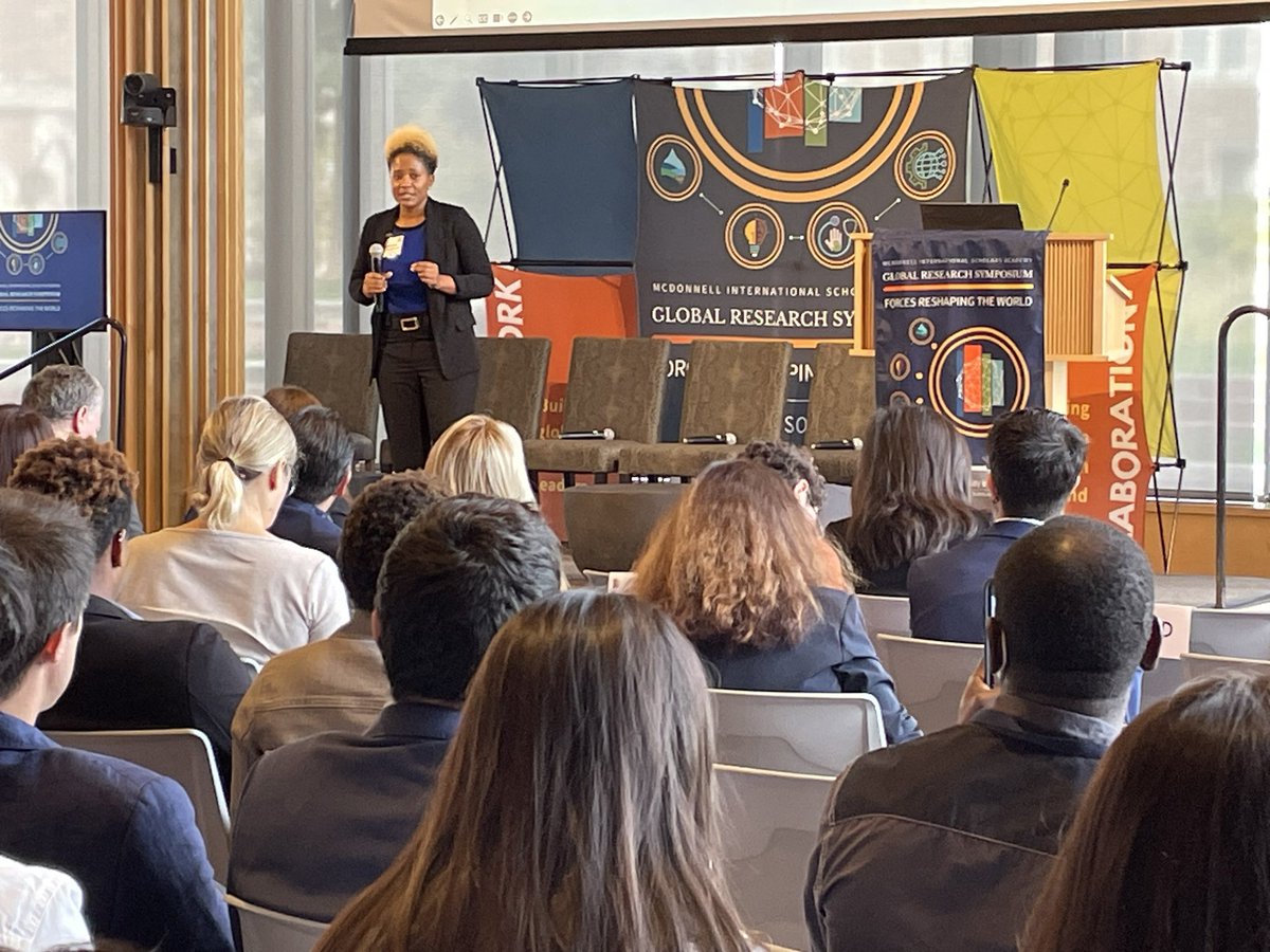 Our 3MT contestants showed incredible passion for their work and competed like champions! It was inspiring to see these changemakers compete with such enthusiasm &amp; we are confident their research will have a positive impact on the world’s most pressing issues. #globalsolutions