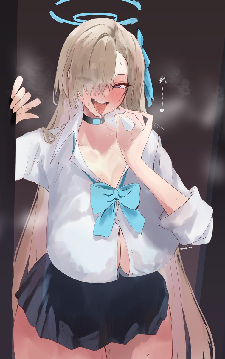 アスナに食べられそうになってる 