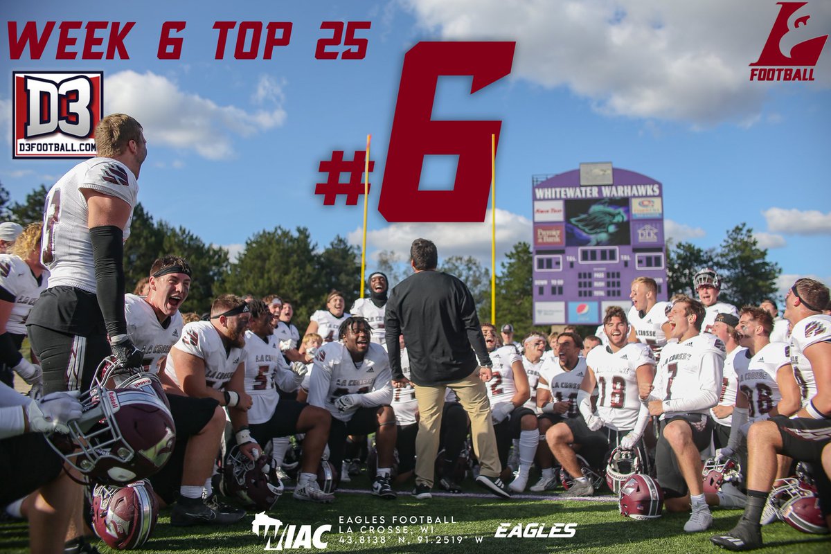 Six… 🦅🏈

#TheExperience #d3fb