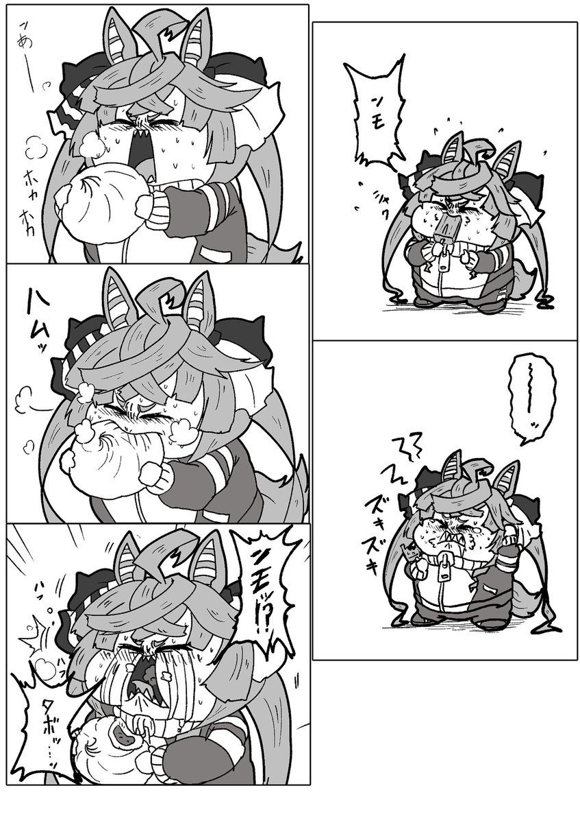 #三連休はフォロワーが増えるらしい
#ターボヤルモン
ウマ娘を2頭身のモチモチに描いております。よろしくどうぞ。 