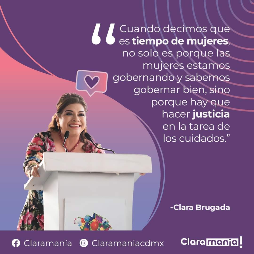 MayahuelMextli's tweet photo. #ClaraGana. Vamos con todo. Apoyando a Clara Brugada. Con ella #CiudadSegura . https://t.co/GJtEfp70Gf