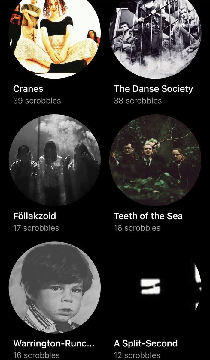 epidemic27's tweet image. Last 7 days listening @CranesOfficial @TheDanseSociety @Follakzoid @TeethoftheSea @RuncornPlan #ASplitSecond   last.fm/user/epidemic_…