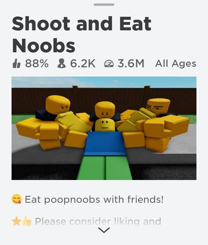 Shoot and Eat Noobs - Roblox