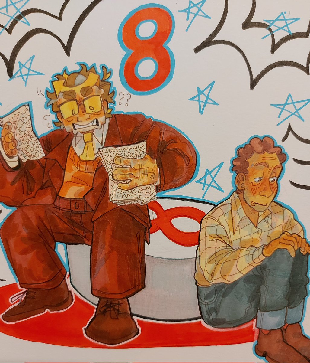 Paratober day 8 - 8.
I had no clue what to do for this one im sorry,,
#thestanleyparable