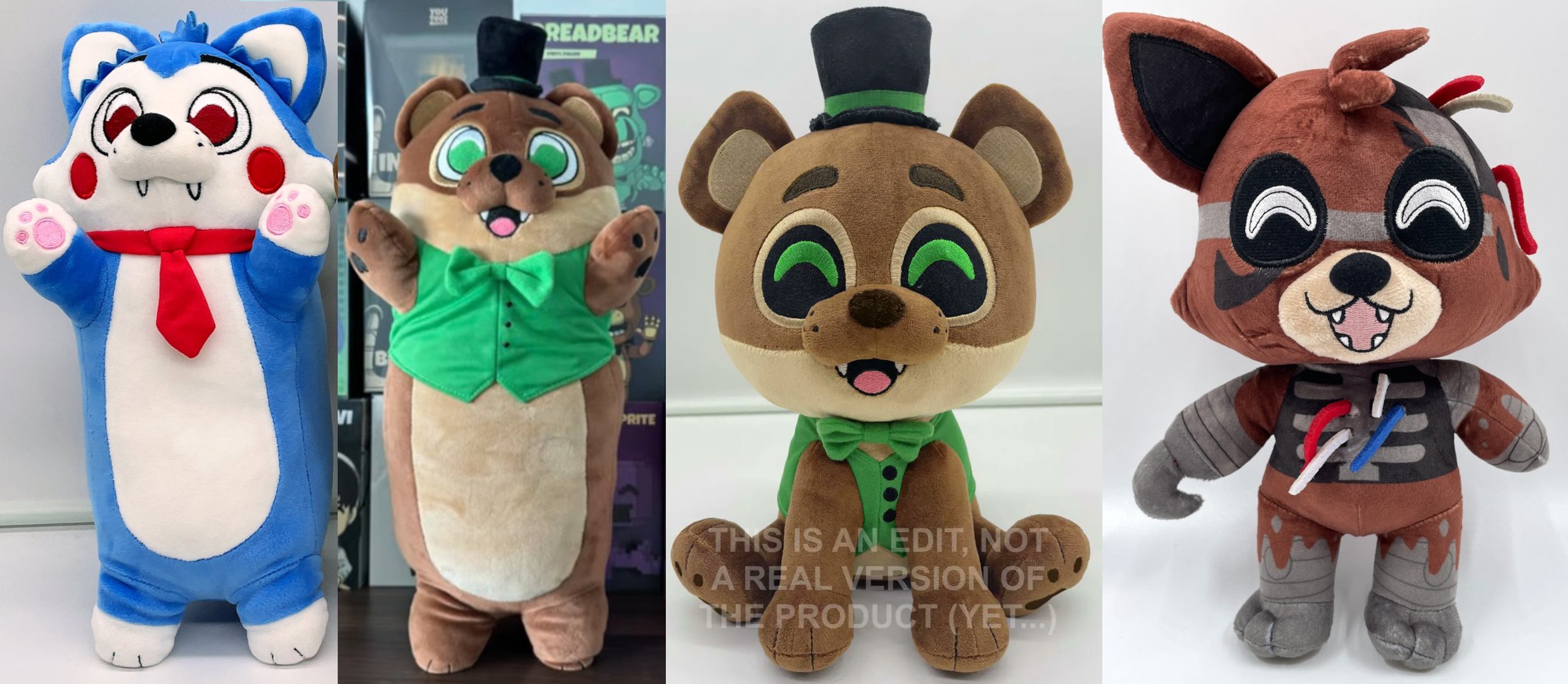 Funko Five Nights at Candys plushies ( FNaC ) ( CONCEPTS ) 
