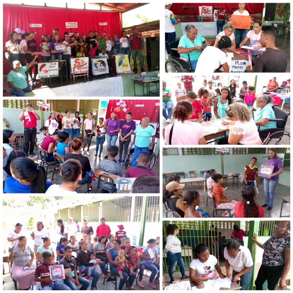 #Sucre || Plan de Amor en Acción atendió de manera integral a más de 200 personas de la Comunidad Cedeño ubicada en la parroquia San Fernando del Municipio Montes. Además comunicó un mensaje de prevención de la Violencia a través del Violentómetro
#DerechoSoberano 
<a href="/NicolasMaduro/">Nicolás Maduro</a>