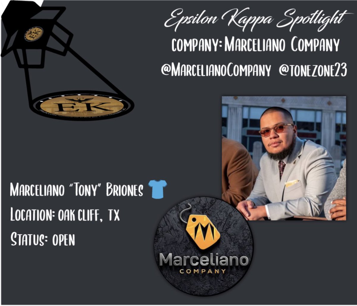 BradleyAlphas's tweet photo. 🌟 Spotlight on Bro Marceliano “Tony” Briones (FA '17 Initiate)! ✨ From high school to law school, Tony's journey with Marceliano Company has been a creative evolution, and he's not stopping there. 🚀 #EKcellenceSpotlight  #EntrepreneurialJourney https://t.co/uKtJQSoOTE