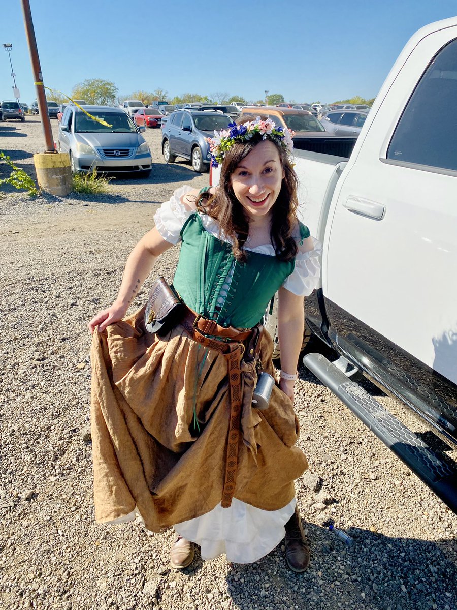 I took the TARDIS from the 14th century and ended up in a 2023 Renaissance Festival.