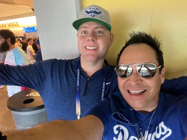 tommymora's tweet photo. The only cool thing about last night was meeting the one and only DMAC!! @DMAC_LA @DodgersNation https://t.co/sYJA4zT8UR