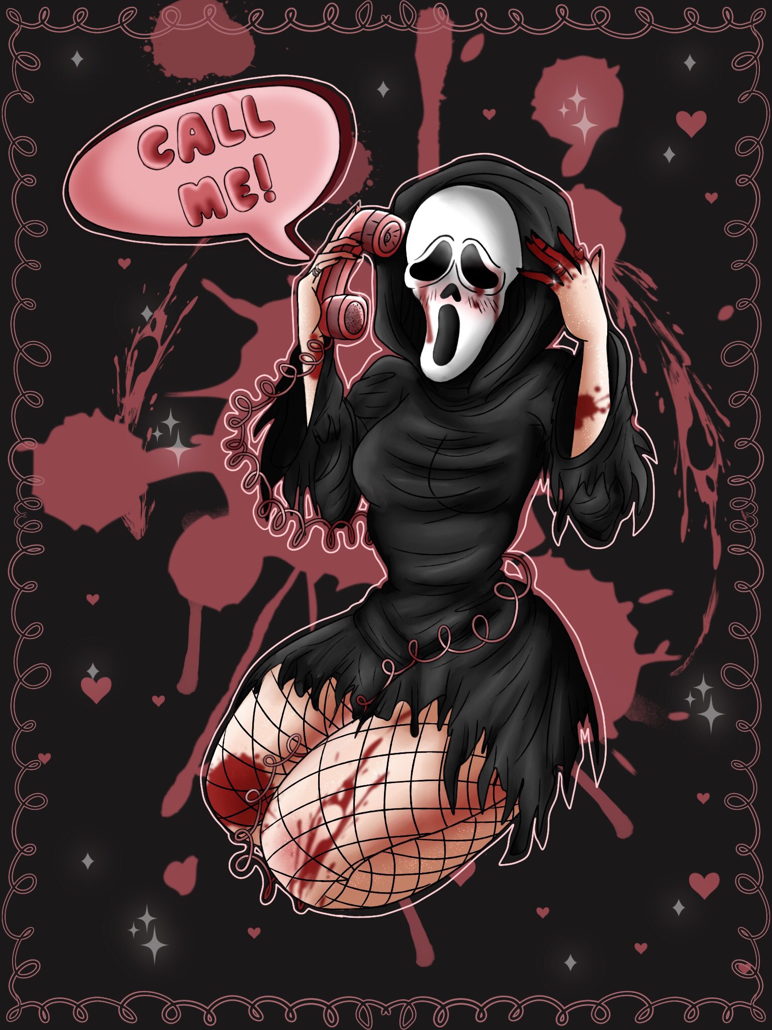 Mystical Atelier on X: “Next up for my horror themed series is 