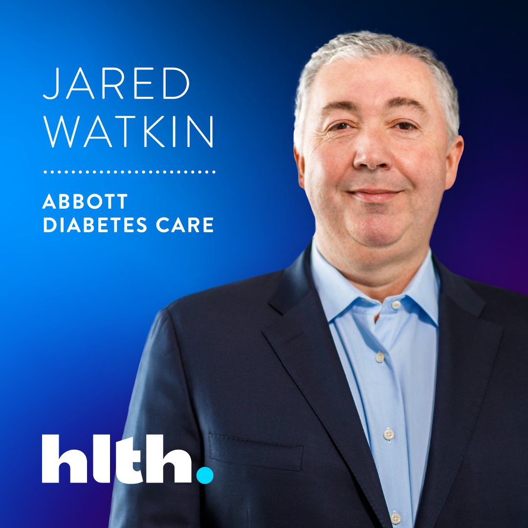 AbbottNews's tweet photo. We’re kicking off Day 1 of #HLTH2023 with a deep dive into expanding access and affordability in diabetes care. Hear what Jared Watkin, head of Abbott’s diabetes care business shared, below 👇 [1/5] https://t.co/AqdXO2Eu9H