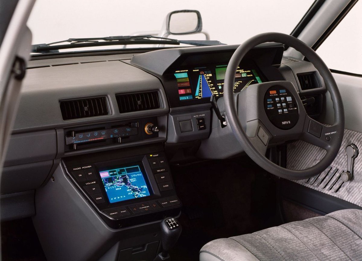 RetroTechDreams's tweet photo. Nissan NRV-II (1983) https://t.co/88zPlPdIKK
