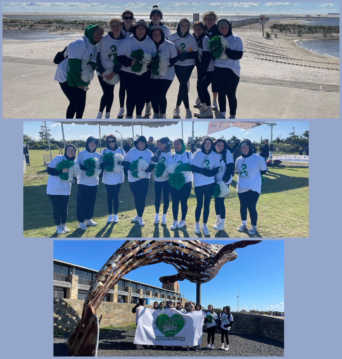 Farmingdale High School JV Cheerleaders walked with Team Farmingdale Family and Friends at the annual ⁦<a href="/AutismSpeaksLI/">Autism Speaks LI</a>⁩ event at Jones Beach. ⁦<a href="/farmingdalepta1/">farmingdaleptacouncil</a>⁩ ⁦⁦<a href="/TU4Community/">Team Up 4 Community</a>⁩ ⁦<a href="/NYSPHSAA/">NYSPHSAA</a>⁩