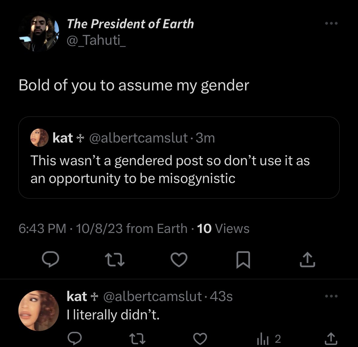 albertcamslut's tweet photo. Men have two jokes and they use them incorrectly https://t.co/i3G7G97oFs