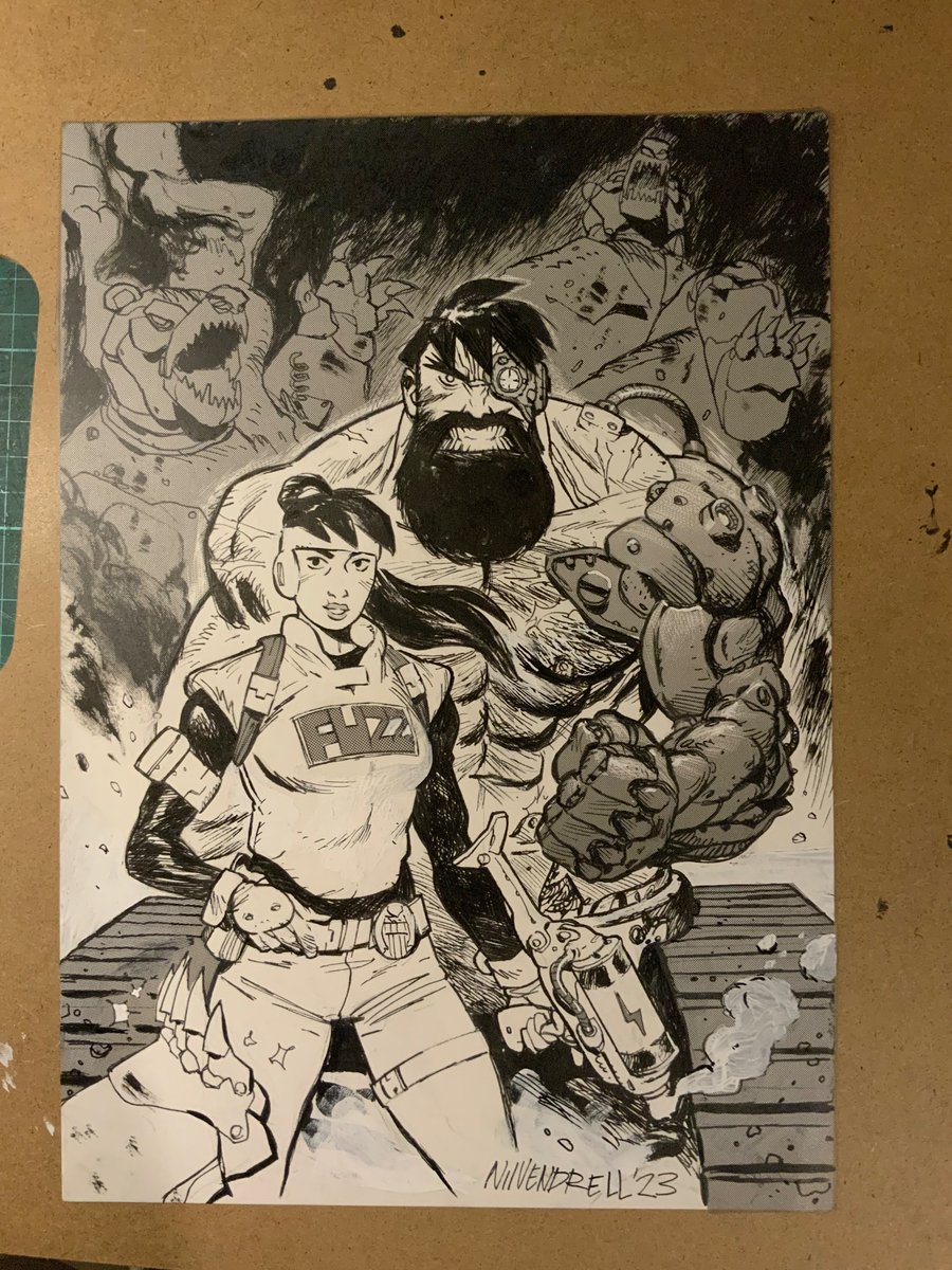 Shirtless Bear-Fighter 2099!? Only for Vol.2 connoisseurs, but even if you don’t know, you can buy it anyway at NYCC23! Or else via mail shipping 🤙