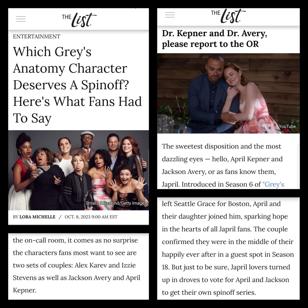 Omgreys11's tweet photo. Totally agree, I want #JaprilSpinOff "The sweetest disposition &amp; the most dazzling eyes — Hello #AprilKepner &amp; #JacksonAvery or as fans know them #Japril
Japril lovers turned up in droves to vote for them to get their own spinoff series." Read More: https://t.co/o7Ws332dsp https://t.co/ZWvYgJ8kB4