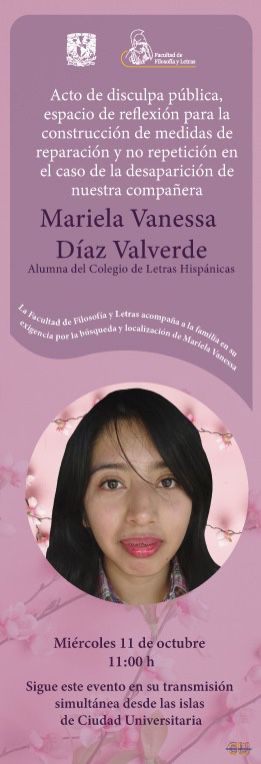 UNAM_MX's tweet photo. Disculpa pública. https://t.co/xuXhIIBFEf