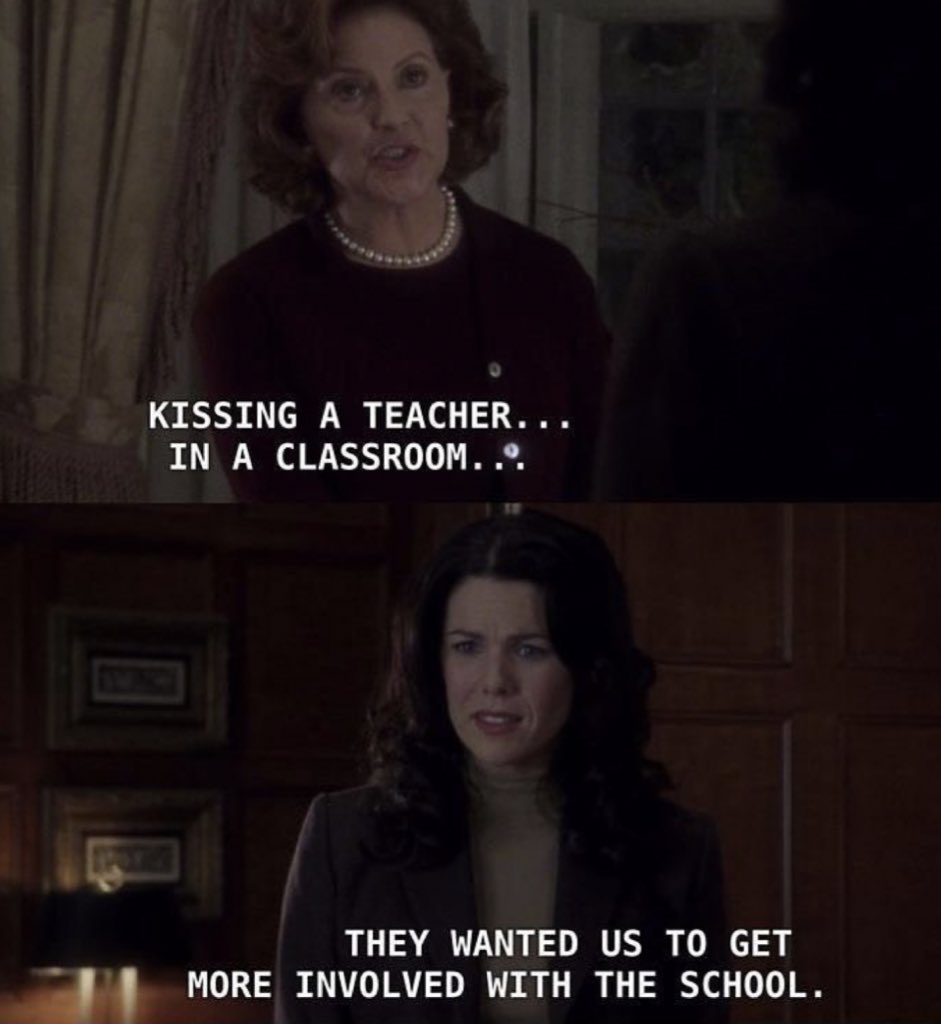 winonaddict's tweet photo. lorelai gilmore the icon that you are 😭 https://t.co/mb7pjfvvfL