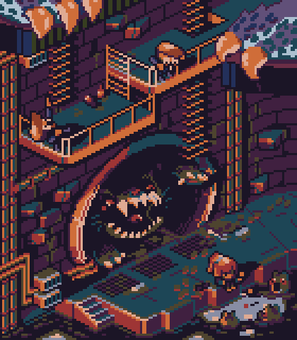 spoonsweet1's tweet photo. #pixelween week 2 together #pixelart (hope I had more time, but still, managed to submit!) https://t.co/vFcLTU3XQk