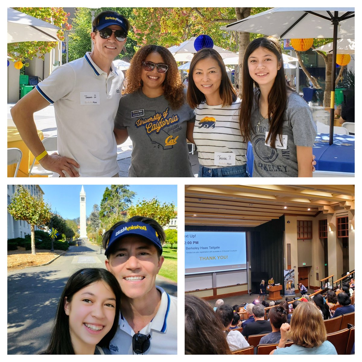 TravisDarrow's tweet photo. Always great being back on campus for Alumni and Parents Weekend! #CalHC #GoBears #FiatLux #CalAlumniHome #HaasGratitude #BeyondYourself #BerkeleyHaas with @Cal @BerkeleyHaas 🐻😍 https://t.co/slisf3p8yB