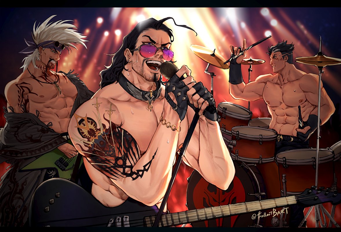 Sylas singer boyband by @/FallOutBart
~~
#sylas #Draven #darius